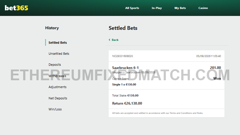 Football Fixed Matches