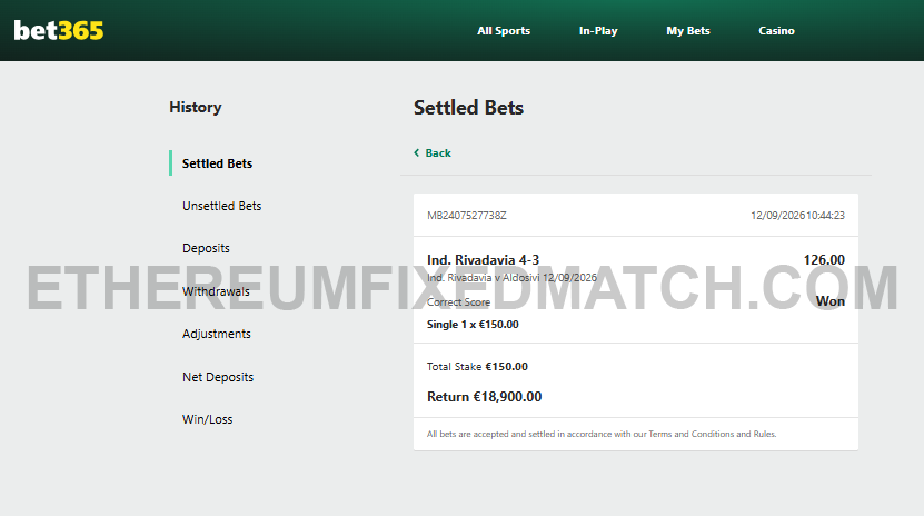 Correct Score Football